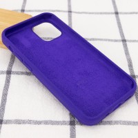 Чехол Silicone Case Full Protective (AA) для Apple iPhone 12 Pro / 12 (6.1") – Фиолетовый