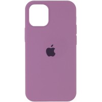Чехол Silicone Case Full Protective (AA) для Apple iPhone 12 Pro / 12 (6.1") – Лиловый