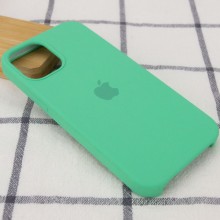 Чехол Silicone Case (AA) для Apple iPhone 12 Pro / 12 (6.1") – Зеленый