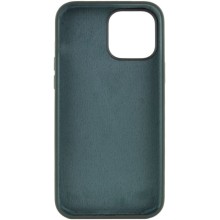 Чехол Silicone Case Full Protective (AA) NO LOGO для Apple iPhone 12 Pro / 12 (6.1") – Зеленый