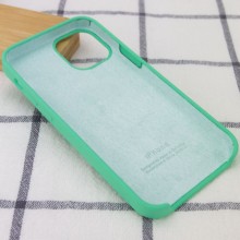 Чехол Silicone Case (AA) для Apple iPhone 12 Pro / 12 (6.1") – Зеленый