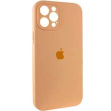 Чехол Silicone Case Full Camera Protective (AA) для Apple iPhone 12 Pro (6.1") – Оранжевый