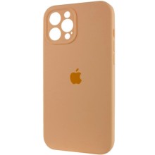 Чехол Silicone Case Full Camera Protective (AA) для Apple iPhone 12 Pro (6.1") – Оранжевый