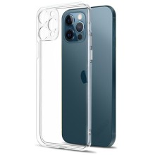 TPU чехол Epic Transparent 1,5mm Full Camera для Apple iPhone 12 Pro (6.1") (Бесцветный (прозрачный))