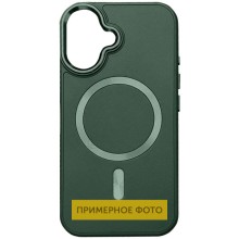 Шкіряний чохол SnapCase with MagSafe для Apple iPhone 12 Pro / 12 (6.1") – Зелений