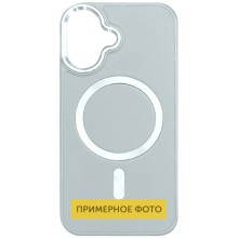 Кожаный чехол SnapCase with MagSafe для Apple iPhone 12 Pro / 12 (6.1") – Серый