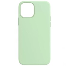 Чехол Silicone Case Full Protective (AA) NO LOGO для Apple iPhone 12 Pro / 12 (6.1") – Зеленый