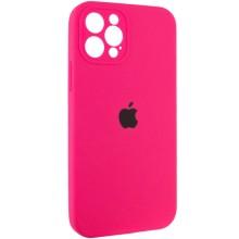 Чехол Silicone Case Full Camera Protective (AA) для Apple iPhone 12 Pro (6.1") – Розовый