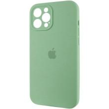 Чехол Silicone Case Full Camera Protective (AA) для Apple iPhone 12 Pro (6.1") – Зеленый