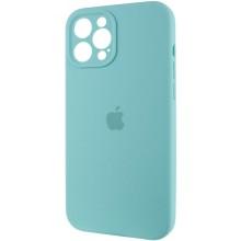 Чехол Silicone Case Full Camera Protective (AA) для Apple iPhone 12 Pro (6.1") – Бирюзовый