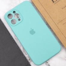 Чехол Silicone Case Full Camera Protective (AA) для Apple iPhone 12 Pro (6.1") – Бирюзовый