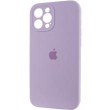 Чехол Silicone Case Full Camera Protective (AA) для Apple iPhone 12 Pro (6.1") – Сиреневый