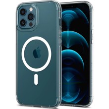 Чехол SGP Ultra Hybrid (MagFit) для Apple iPhone 12 Pro / 12 (6.1") – Прозрачный