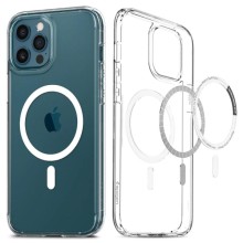 Чехол SGP Ultra Hybrid (MagFit) для Apple iPhone 12 Pro / 12 (6.1") – Прозрачный