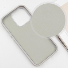 Кожаный чехол SnapCase with MagSafe для Apple iPhone 12 Pro / 12 (6.1") – Серый