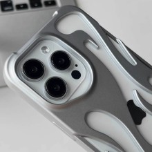 Чехол TPU WinFire для Apple iPhone 12 Pro / 12 (6.1") – Серебряный