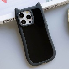 Чехол TPU GETMAN Cat with straps для Apple iPhone 12 Pro / 12 (6.1") – Черный