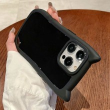 Чехол TPU GETMAN Cat with straps для Apple iPhone 12 Pro / 12 (6.1") – Черный