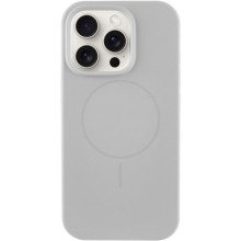 Чехол Silicone Case Full Protective (AA) NO LOGO with MagSafe для Apple iPhone 12 Pro / 12 (6.1") – Серый