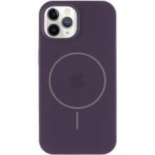 Чохол Silicone Case Full Protective (AA) with MagSafe для Apple iPhone 12 Pro / 12 (6.1") – Фіолетовий