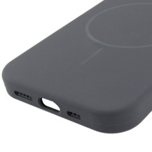 Чохол Silicone Case Full Protective (AA) NO LOGO with MagSafe для Apple iPhone 12 Pro / 12 (6.1") – Сірий