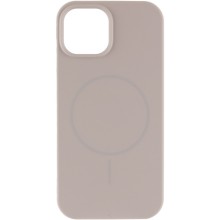 Чохол Silicone Case Full Protective (AA) NO LOGO with MagSafe для Apple iPhone 12 Pro / 12 (6.1") – Сірий