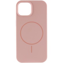 Чохол Silicone Case Full Protective (AA) NO LOGO with MagSafe для Apple iPhone 12 Pro / 12 (6.1") – Рожевий