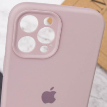 Чехол Silicone Case Full Camera Protective (AA) для Apple iPhone 12 Pro (6.1") – Серый