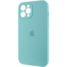 Чехол Silicone Case Full Camera Protective (AA) для Apple iPhone 12 Pro (6.1") – Бирюзовый