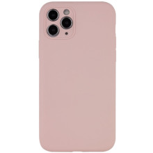 Чехол Silicone Case Full Camera Protective (AA) NO LOGO для Apple iPhone 12 Pro (6.1") – Розовый