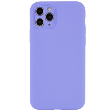 Чохол Silicone Case Full Camera Protective (AA) NO LOGO для Apple iPhone 12 Pro (6.1") (Бузковий)