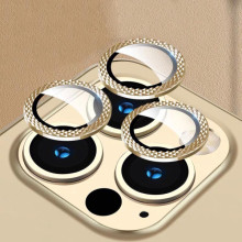 Защитное стекло Metal Shine на камеру (в упак.) для Apple iPhone 12 Pro / 11 Pro / 11 Pro Max – undefined