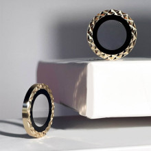 Защитное стекло Metal Shine на камеру (в упак.) для Apple iPhone 12 Pro / 11 Pro / 11 Pro Max – undefined