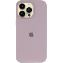 Чехол Silicone Case (AA) Logo with MagSafe для Apple iPhone 12 Pro / 12 (6.1") – Серый