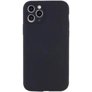 Чохол Silk Full Camera Protective (AA) NO LOGO для Apple iPhone 12 Pro (6.1") – Чорний