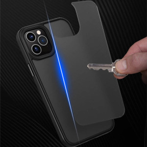 TPU+PC чохол Metal Buttons для Apple iPhone 12 Pro / 12 (6.1") – Чорний