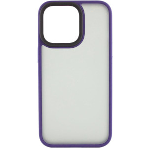 TPU+PC чехол Metal Buttons для Apple iPhone 12 Pro / 12 (6.1")