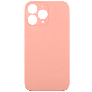 Чохол Silk Full Camera Protective (AA) NO LOGO для Apple iPhone 12 Pro (6.1") (Персиковий)