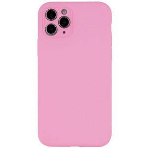 Чохол Silk Full Camera Protective (AA) NO LOGO для Apple iPhone 12 Pro (6.1") – Рожевий