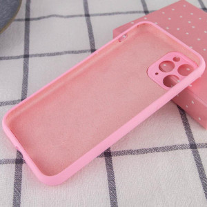 Чохол Silk Full Camera Protective (AA) NO LOGO для Apple iPhone 12 Pro (6.1") – Рожевий