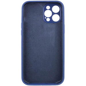 Чохол Silk Full Camera Protective (AA) NO LOGO для Apple iPhone 12 Pro (6.1") – Синій