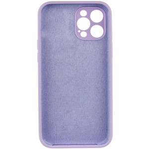 Чохол Silk Full Camera Protective (AA) NO LOGO для Apple iPhone 12 Pro (6.1") – Бузковий