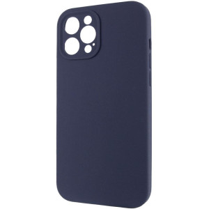 Чохол Silk Full Camera Protective (AA) NO LOGO для Apple iPhone 12 Pro (6.1") – Темно-синій