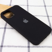 Чехол Silicone Case Full Protective (AA) для Apple iPhone 12 Pro / 12 (6.1") – Черный