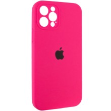 Чехол Silicone Case Full Camera Protective (AA) для Apple iPhone 12 Pro (6.1") – Розовый