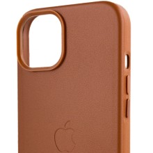 Шкіряний чохол Leather Case (AA Plus) with MagSafe для Apple iPhone 12 Pro / 12 (6.1") – undefined