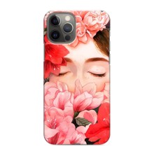 Чехлы (ART) Цветы на iPhone 12 Pro (VPrint) (Глаза в цветах)