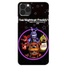 Чехлы Пять ночей с Фредди для Айфон 12 Про (Лого Фредди)
