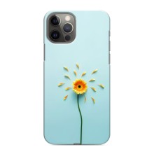 Чехлы с Цветами для iPhone 12 Pro (VPrint) (Желтый цветок)