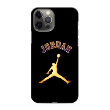 Чохли для iPhone 12 Pro - з картинкою JORDAN (AlphaPrint) (Jordan Gold)